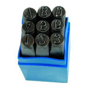 Numeromestisarja Condor Werkzeug C0051/3; 3 mm; 9 kpl.