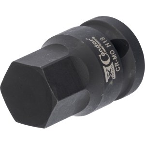 Kärkisarja iskevälle ruuvinvääntimelle Condor Werkzeug C12022/K19; 1/2''; HEX 19; 40 mm