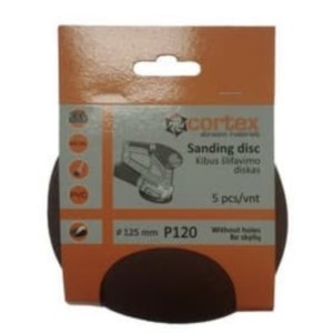 Hiomapaperi Cortex 18159; 125 mm; P120; 5 kpl.