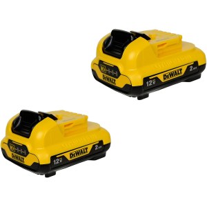 Akku DeWalt DCB122; 12 V; 2x2,0 Ah akku