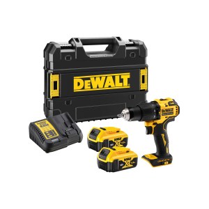 Iskupora / ruuvinväännin DeWalt DCD709P2T-QW; 18 V; 2x5,0 Ah akku