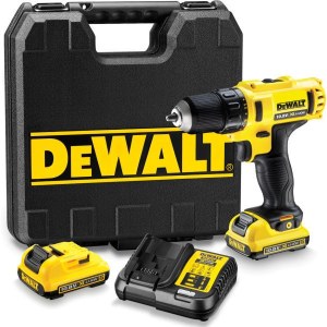 Pora/ruuvinväännin DeWalt DCD710D3; 10,8 V; 3x2,0 Ah akku