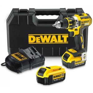 Pora/ruuvinväännin DeWalt DCD732D2; 14,4 V; 2x2,0 Ah akku