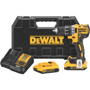 Pora/ruuvinväännin DeWalt DCD791D2; 18 V; 2x2,0 Ah akku