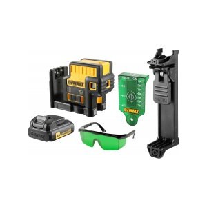 Linjalaser DeWalt DCE085D1G-QW; vihreä