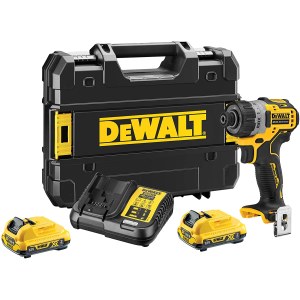 Pora/ruuvinväännin DeWalt DCF601D2-QW; 12 V; 2x2,0 Ah akku