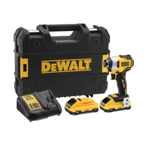 Iskuruuvinväännin DeWalt DCF809L2T-QW; 18 V; 2x3,0 Ah akku