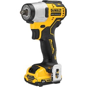 Iskumutterinväännin DeWalt DCF902D2-QW; 12 V; 2x2,0 Ah akku