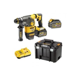 Akkukäyttöinen poravasara DeWalt DCH323T2-QW; 54 V; 2x6,0 Ah akku