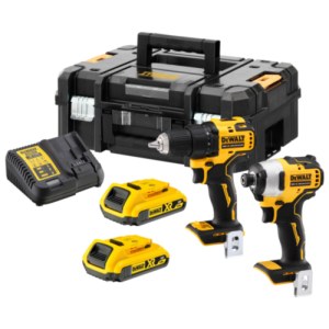 Työkalusarja DeWalt DCK2061D2T-QW (DCD708 + DCF809) 18 V; 2x2,0 Ah akku