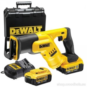 Akkupuukkosaha DeWalt DCS387M2; 18 V; 2x4,0 Ah akku