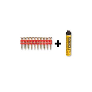 Lankanaulat DeWalt DDF6510017; 3x17 mm; 700 kpl. + kaasusylinteri