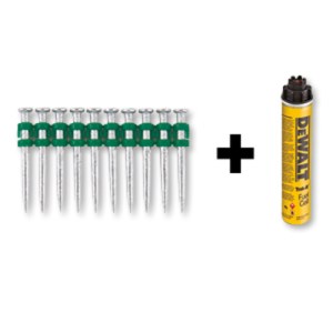 Lankanaulat DeWalt DDF6510035; 35x2,6 mm; 700 kpl. + kaasusylinteri