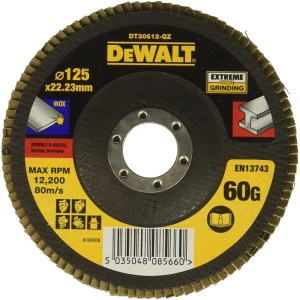 Lamellihiomalaikka  DeWalt DT30612-QZ; 125 mm; P60