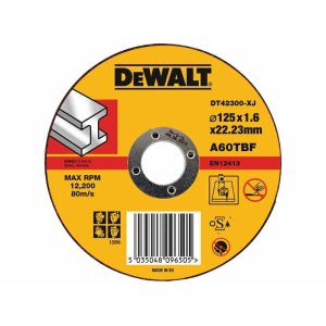 Hiova katkaisulaikka DeWalt DT42300-XJ; 125x1,6 mm