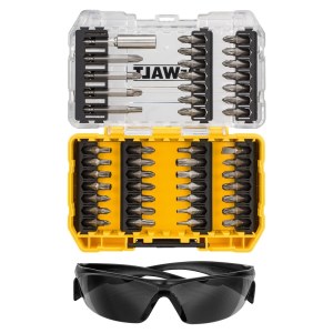 Minikoon mac-tarvikesarjat DeWalt DT70703-QZ; 47 kpl. + aurinkolasit