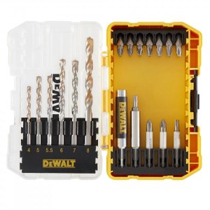 Poranterä- ja Ruuvikärkisarja DeWalt DT70712-QZ; 19 kpl.