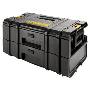 Laatikko työkaluille DeWalt Toughsystem DS250 kahdella laatikolla