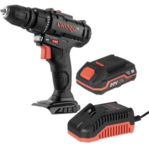 Akkukäyttöinen ruuvinväännin Dnipro-M CD-218Q-120; 20 V; 1x2,0 Ah akku