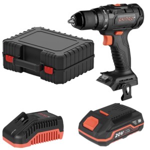 Pora/ruuvinväännin Dnipro-M CD-200BC-120S ULTRA; 20 V; 1x2,0 Ah akku