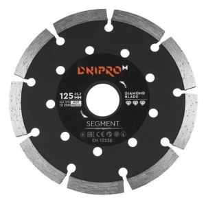 Timanttikatkaisulaikka Dnipro-M 81949000; 125x22,2 mm