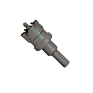 Porakruunu varrella ja terällä Ecef TCT Inox; 47x29 mm