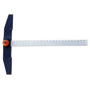 T-mallinen viivain EDMA 163155; 620 mm