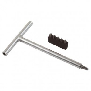 T-ruuvinväännin Ellient Tools GB9000; 1/4'' + ruuvivääntimen päät