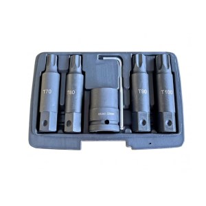 Kärki ja hylsysarja Ellient Tools SW1013; 3/4''; 6 kpl.