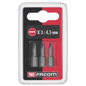 Tarvikesarja Facom ES1.J3; 1/4''; 25 mm; 3 kpl.