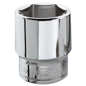 Kuusiohylsy Facom J.17H; 3/8''; 17x30 mm