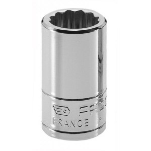 Kuusiohylsy Facom R.9E; 1/4''; 9x22 mm