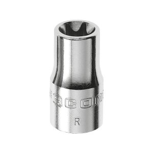 Kuusiohylsy Facom RTX.8; 1/4''; E8; 22 mm
