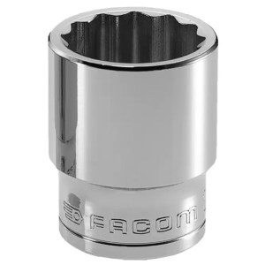 Kuusiohylsy Facom S.1 3/16; 1/2''; 1-3/16''; 44 mm