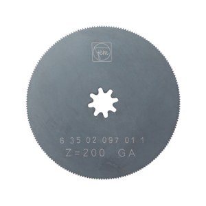Pyöreä segmenttisahanterä Fein HSS; 80 mm; 2 kpl.