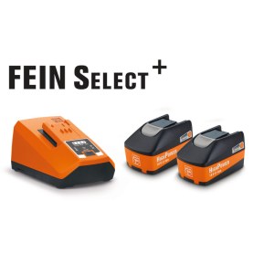 Tarvikesarja FEIN HighPower; 18 V; 2x5,2 Ah akku + laturi