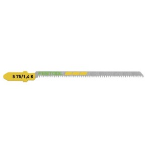 Pistosahanterä Festool; 75 mm; 1,4 mm; 4 kpl.