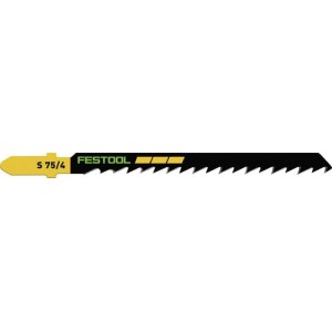 Pistosahanterä Festool; 75 mm; 4 mm; 100 kpl.