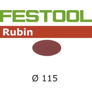 Hiomapaperi Rubin; 115 mm; P180; 50 kpl.
