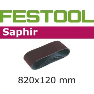 Hiomanauha Saphir; 120x820 mm; P120; 10 kpl.