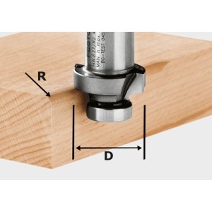 Pyöristysjyrsin Festool 2/27 mm