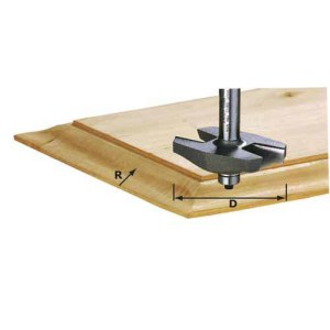Muotojyrsinterä Festool 19/12/68 mm laakereilla