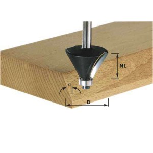 Viistejyrsin Festool 14/54 mm laakereilla