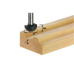 Kourujyrsin Festool 20/25/65 mm