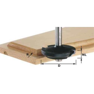 Muotojyrsinterä Festool 6/13/50 mm laakereilla