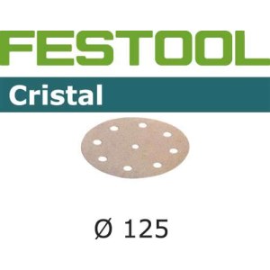 Hiomapaperi Cristal; 125 mm; P40; 50 kpl.