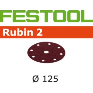 Hiomapaperi Rubin2; 125 mm; P180; 10 kpl.