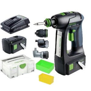 Porakoneille Festool C 15 Li 4,2 Set; 14,4 V; 2x4,2 Ah akku