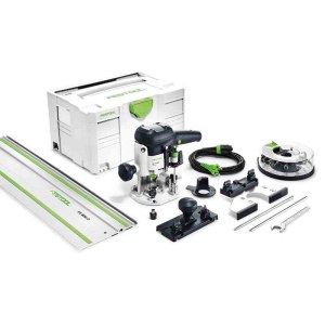 Yläjyrsin Festool OF 1010 EBQ-Set + Box-OF-S 8/10x HW