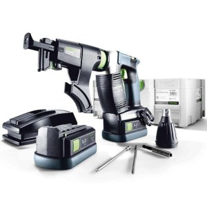 Nauharuuvinväännin Festool DWC 18-4500 Li 5,2-Plus; 18 V; 2x5,2 Ah akku